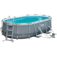 Bestway Uima-allas, teräsrunkoinen 7250 l 424x250x100 cm