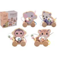 Jouéco The Wildies Wooden Animal with Bead Track