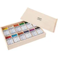 Havo Wax Crayons in Storage Box 144pcs.