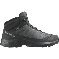 Salomon Men's X-Adventure Coldrush Waterproof Asphalt/Black/Alloy Talvikengät Asphalt / Black / Alloy 42 2/3