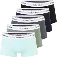 Calvin Klein Underwear Bokserishortsit marine / vaaleansininen / harmaa / pastellinvihreä / musta / valkoinen