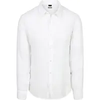 BOSS for man. 50567579 Relegant 6 shirt white (XXL), Casual, Linen, Classic, Long sleeve