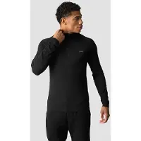 ICANIWILL Essential Seamless 1/4 Zip Long Sleeve M Black