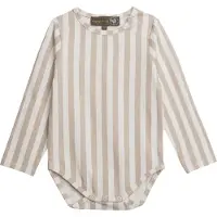 Hanevild Striped Romper - Cream - 86