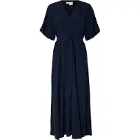 Selected Slfiona Regular 2/4 Ankle Dress B - Navy - 38