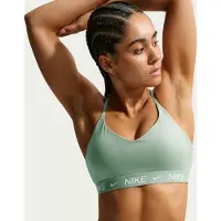 Nike Dri-Fit Sport Bra - Green - M