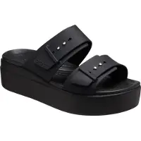 Crocs Brooklyn Buckle Lowwdg - Black - 38/39