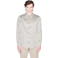 Armani Exchange for man. XM001942AF19194F1165 Soft beige shirt (XL), Casual, Cotton, Classic, Long sleeve