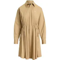 Ralph Lauren 80/2 Mw Ctn Pw-Wvn-Dresses - Brown - 38