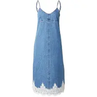 Levi's 90S Denim Slip Dress Slipped M - Blue - M