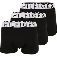 Tommy Hilfiger Underwear Bokserishortsit musta / valkoinen