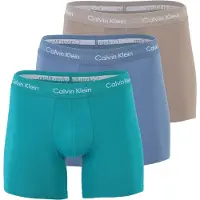 Calvin Klein Underwear Bokserishortsit opaali / vaaleanruskea / petrooli / offwhite