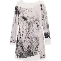 Desigual Mekko pastellinpinkki / musta / offwhite