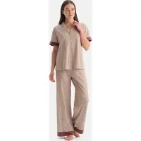 Dagi Pyjama sinappi / syklaami / roosa / puuteri