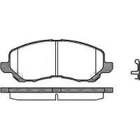 Mekster Etujarrupalat - Mitsubishi - Asx, Lancer, Galant, Grandis, Eclipse. Chrysler - Sebring. Peugeot - 4008