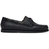 Ralph Lauren Leather-Merton Boat-Cs-Bts - Black - 42