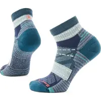 Smartwool Women's Hike Light Cushion Margarita Ankle Socks Frosty Green Retkeilysukat 42-45