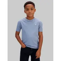 Calvin Klein Jeans T-paita - Mono Mini Merkki - Infinity Blue - - 16 v (176) - T-paidat