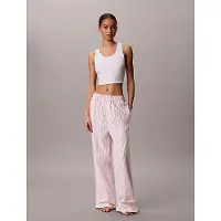 Calvin Klein Covered Wb Poplin Pant" - Pink - M
