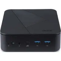Acer Veriton NUC VN1502G-13U7U, 0,73 l kokoinen pöytätietokone, PC barebone, Ethernet LAN, 802.11a, 802.11b, 802.11g, Wi-Fi 4 (802.11n), Wi-Fi 5 (8...