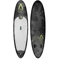 FitNord Aqua 300 SUP-lautasetti, NÄSI (lime-musta), alumiinimelalla G2