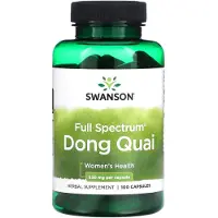 Swanson Health Täyden spektrin Dong Quai 530 mg - 100 kapselia