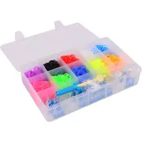 Johntoy - Loom Bands Set in Storage Box 3000pcs.