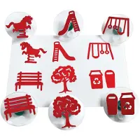 Colorations - Easy Grip Stamps Playground