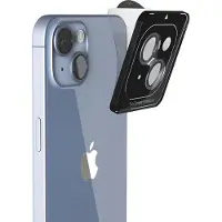 EPICO Aluminium Lens, iPhone 14 / 14 Plus -kameran linssinsuoja, Sininen