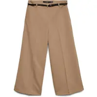 Vero Moda Elma Belt Culotte Wide Leg Korkeavyötäröiset Housut