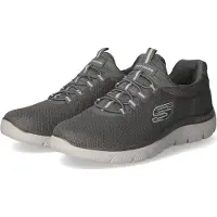 SKECHERS Matalavartiset tennarit 'Summits' harmaa / vaaleanharmaa