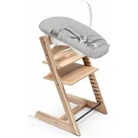 Stokke Tripp Trapp syöttötuoli ja Newborn Set -istuin Wild Wood