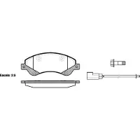 Mekster Etujarrupalat - Ford - Transit
