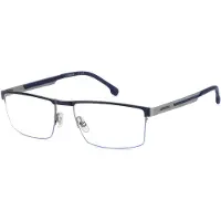 Carrera 8930 57/18/145 Matte rutenium siniset metallikehykset MIEHILLE 8930