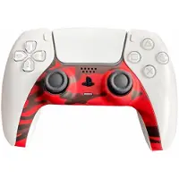Piranha PS5 Controller Skins - Camo Red (PlayStation 5)