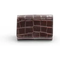 Cheval Firenze Kukkaro 'COSMO MINI CROC' tummanruskea