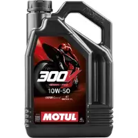 Motul 300v 4t fl road racing 10w-50 täyssynteettinen kilpamoottoripyöräöljy 4 litraa