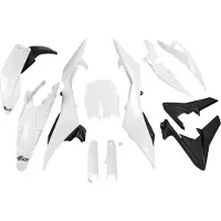 Ufo Husqvarna Tc 449/499 2011-2013 Hukit612f-041 Fork Protectors & Muovisarja