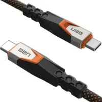 Urban Armor Gear SRGE Cable USB-C - USB-C 0.75m 240W USB 3.2 black/orange