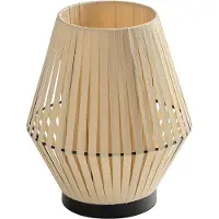 Osram Pöytävalaisin Decor Stripes, Kerma/meripihka, Olohuone/ruokailutila, Tekstiili/kangas/silkki