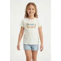 Levi's Lvg Ombre Batwing Ss Tee - Cream - 152