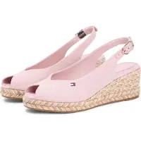 Tommy Hilfiger Mid Wedge Espad Slingback Speck - Pink - 39