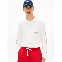 Tommy Hilfiger Tjm Rlx La Ls Tee - White - M