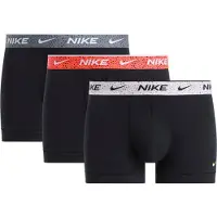 Nike Bokserit Essential Cotton Stretch 3-pack - Musta/multicolor, koko Large