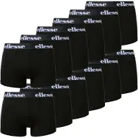 Ellesse Bokserishortsit 'Barla' musta / valkoinen