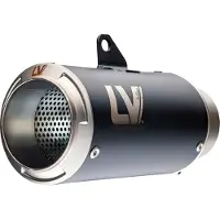 Leovince Lv Corsa Black Edition Kawasaki Ex 400 18-22/ex 400 Abs 18-23/ninja 500 Abs 24-26 Ei-hyväksytty äänenvaimennin