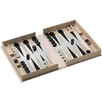 Printworks Classic - Art Of Backgammon Mirror Beige/Clear