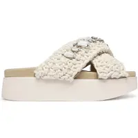 INUIKII Woven Stones Platform - White - 39