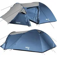 Nils Camp Matkailuteltta Extreme NC6012 BLUE-GRAY TREKKER CAMP CAMP