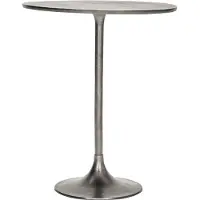 House Doctor Cafe Table, Hdpan, Silver Finish - Silver - 75X 61CM